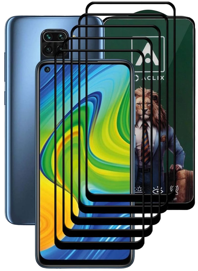 أكاليكس 5 قطع، حماية شاشة،  لهاتف شاومي ريدمي نوت 9 ، جودة ممتازة. - Image 1