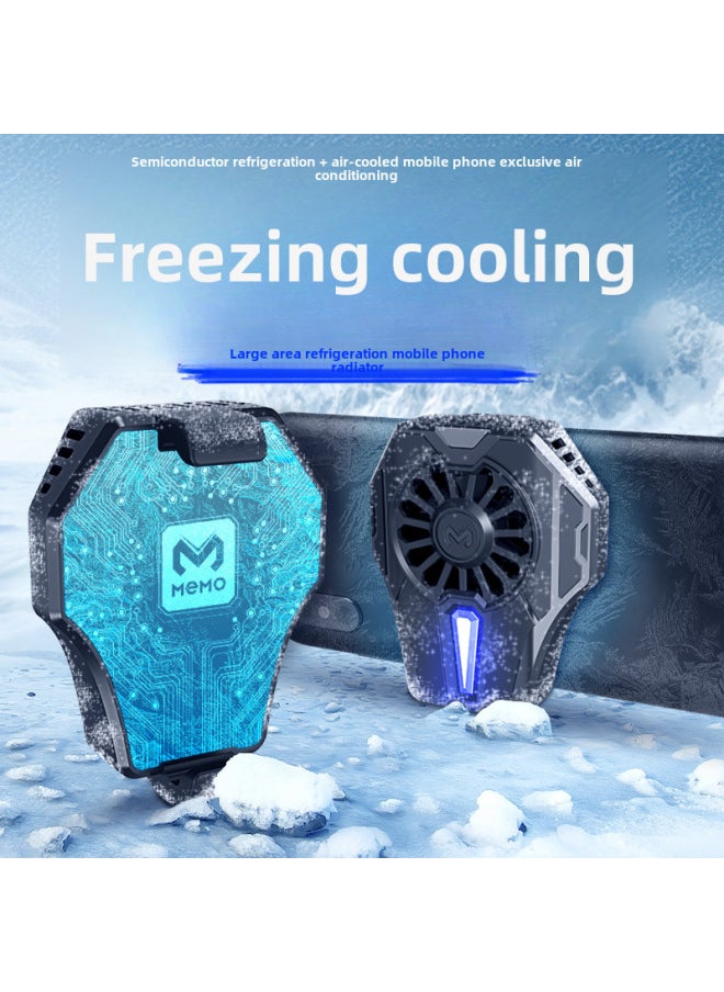 2023 Wireless Charging Phone Cooler Battery Digital Display Semiconductor Magnetic Attraction Cooling Down-Product Color:[DL01] Semiconductor Heat Sink  - Image 1