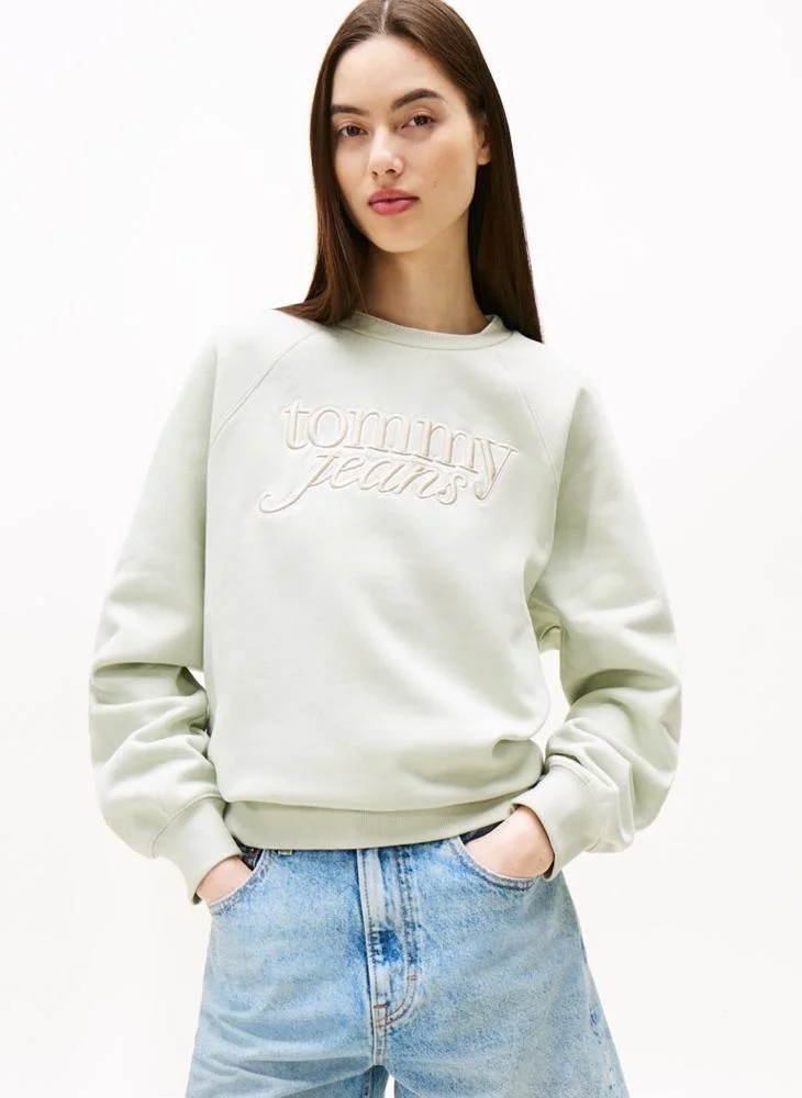 TOMMY JEANS Graphic Pullover Sweatshirt