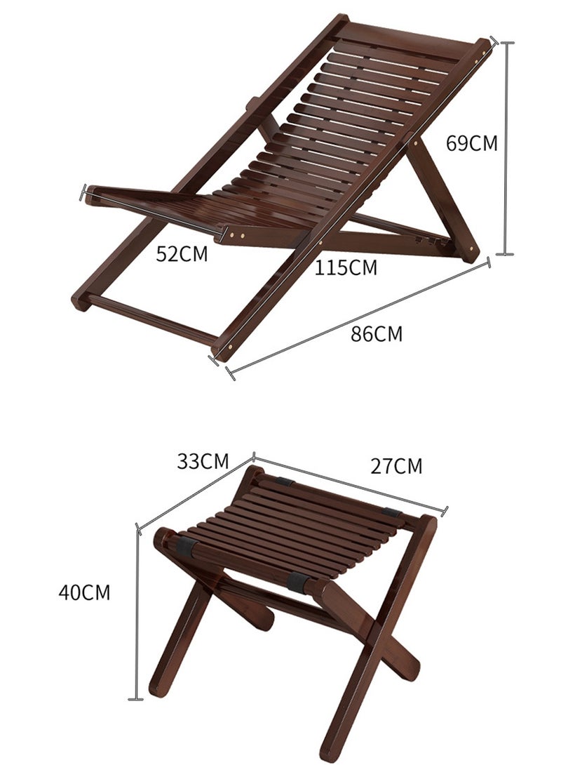 شاربدو كرسي هزاز، كرسي استرخاء، كراسي استراحة غداء ترفيهية، قابل للطي 115*86*69 سم - Image 2