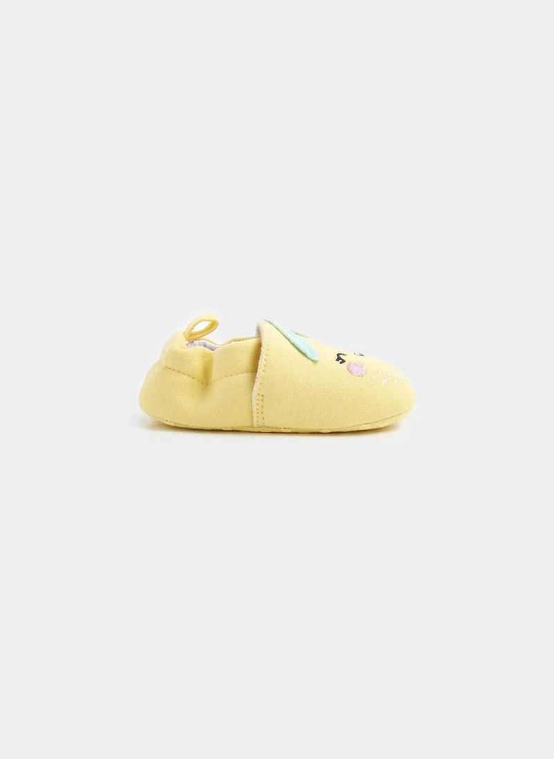 mothercare Lemon Baby Shoes