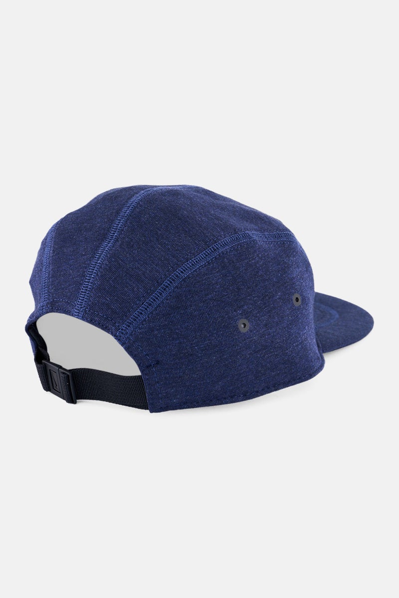 Nike Men Fly Unstructured Tech Fleece Cap, Heather Navy - Image 2