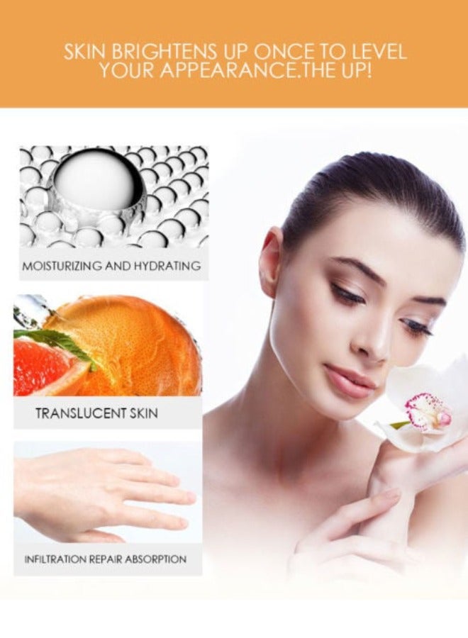 بيرون 4 قطع كريم فيتامين C لتفتيح الوجه ومكافحة الشيخوخة 50 جرام - Image 5