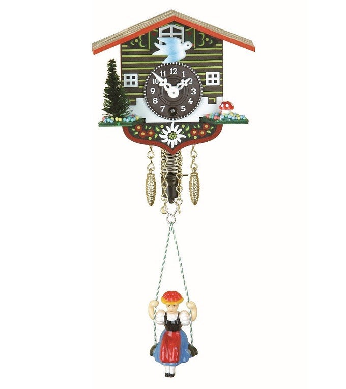 BLACK FOREST CLOCK SWISS HOUSE TU 62 S