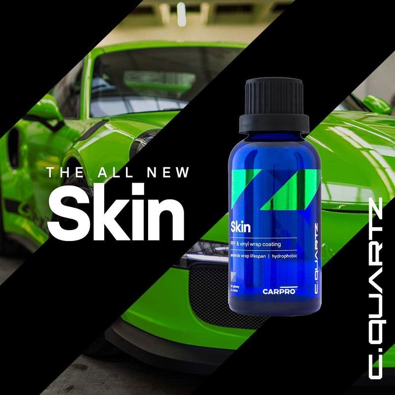 CARPRO CQUARTZ Skin PPF & Vinyl Nano-Coat - UV Protection for Wrapped Vehicles with Vinyl Film, UVA & UVB Resistant (50mL) - Image 2