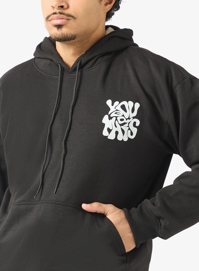 سفنتي فايف هودي بطبعة جرافيك - Image 3