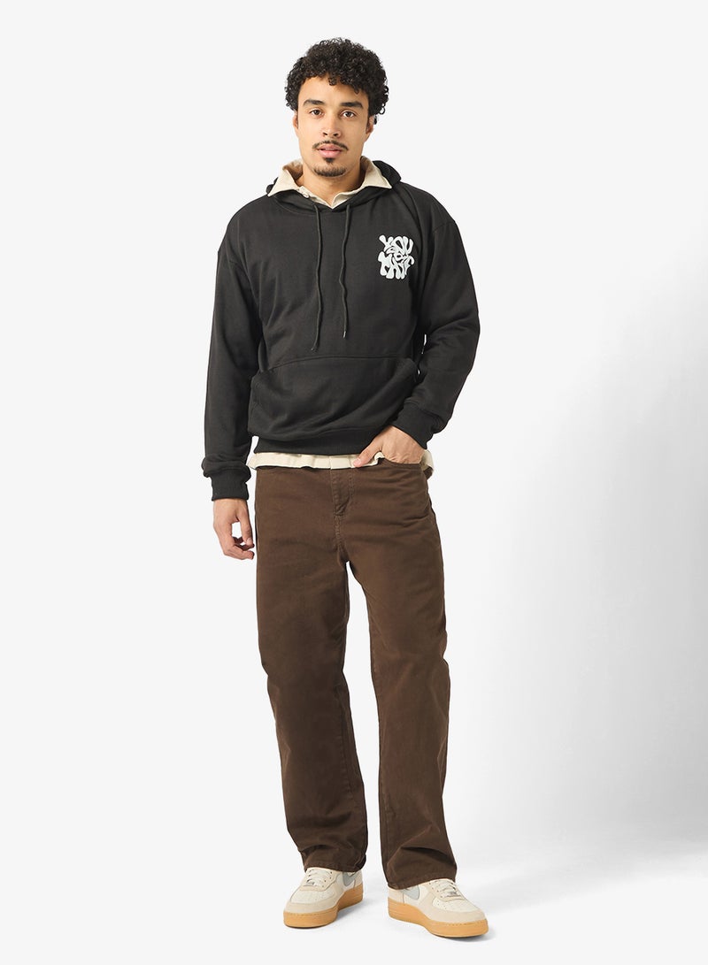 سفنتي فايف هودي بطبعة جرافيك - Image 4