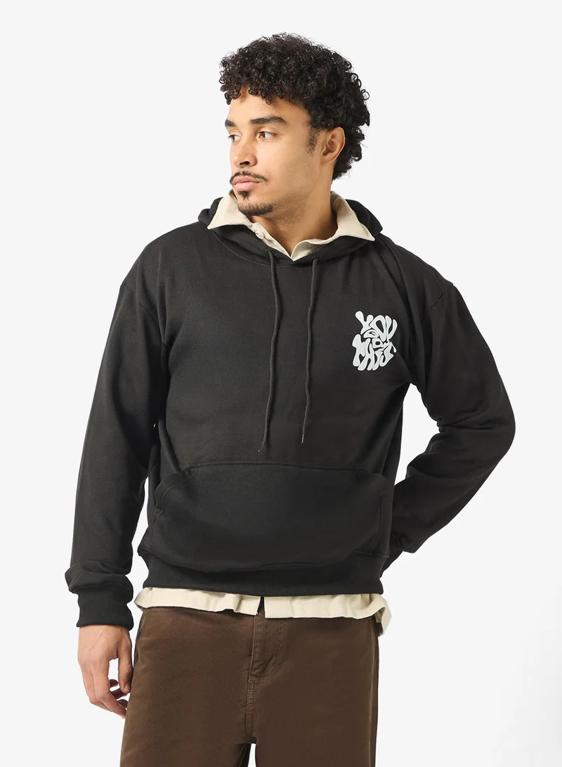 سفنتي فايف هودي بطبعة جرافيك