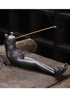 Excefore Frog Incense Stick Holder  Insense Stand with 45 Sandalwood Sticks  - Image 2