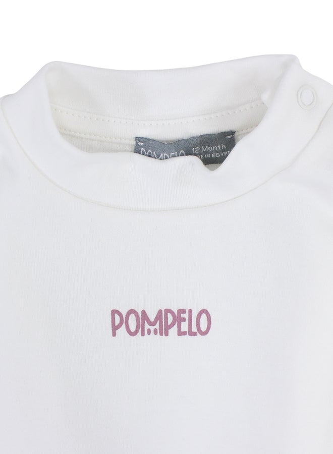 بمبيلو قميص داخلي قطني نصف ياقة لأطفال للاطفال - Image 3