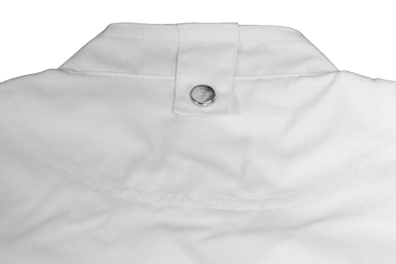 Chef Code Zip Front Cool Breeze Chef Coat (White, X-Large) - Image 4