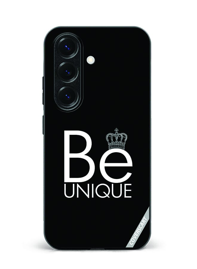 COVERSCART Protective Case Cover For Samsung Galaxy S24 Be Unique Design Black