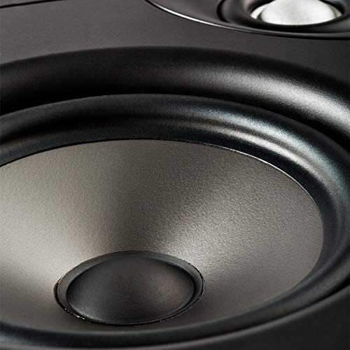 Polk Audio V65 Vanishing in Wall Speaker (Single) - Ideal for Large Rooms, Features Composite Polymer Cone Driver, Swivel Mount Silk Dome Tweeter, Easy Installation, Includes Paintable Slim Grille - Image 4