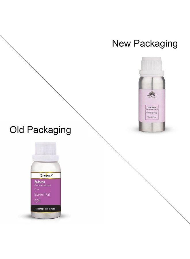 Devinez Zedoeria Essential Oil 100% Pure Natural & Undiluted 250Ml In Anodized Aluminum Bottle - Image 3