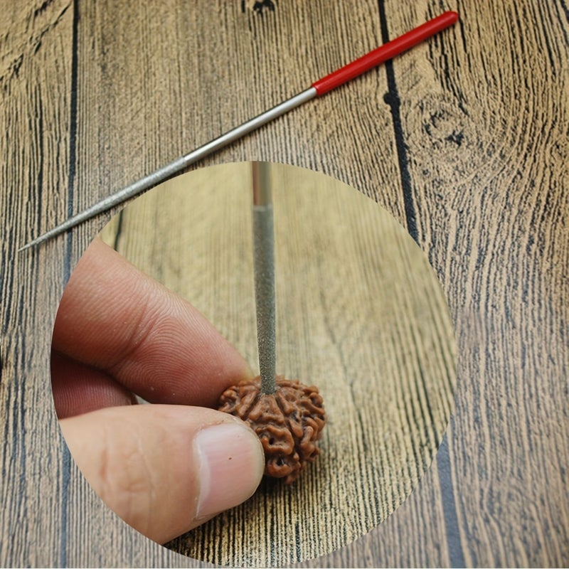 مجموعة ملفات النماذج المصغرة تشمل 10 قطع من ملفات الألماس: دائرية ومسطحة ومثلثة - Image 5