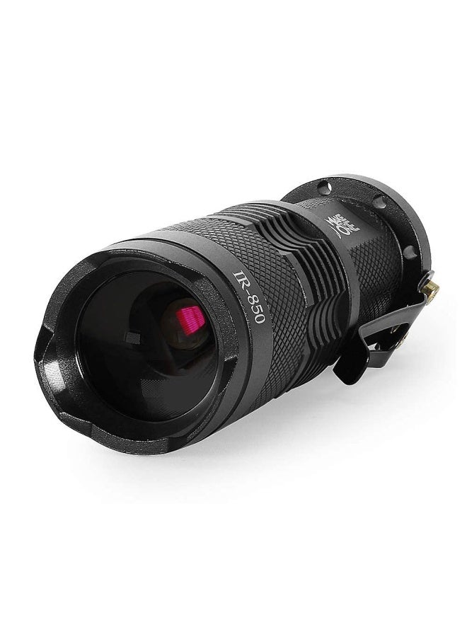 Maketheone Ir Torch 3 Watt 850Nm Infrared Light Night Vision Flashlight Torch - Infrared Light Is Invisible To Human Eyes - To Be Used With Night Vision Device Not Include Battery - Image 1