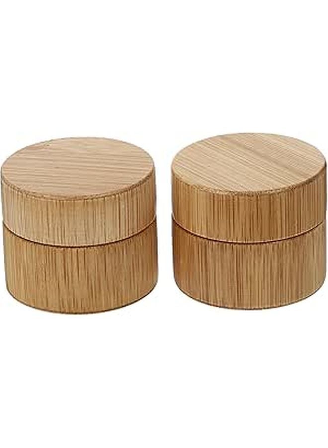 Refillable 20G Cream Jar Set 2Pcs Portable Empty Cosmetic Containers For Travel - Image 1