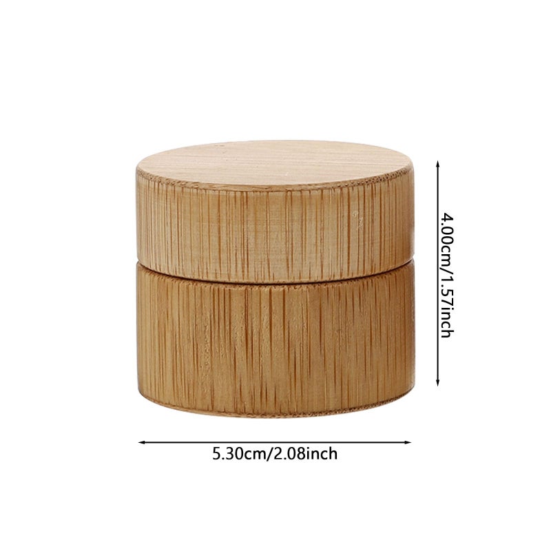 Refillable 20G Cream Jar Set 2Pcs Portable Empty Cosmetic Containers For Travel - Image 3