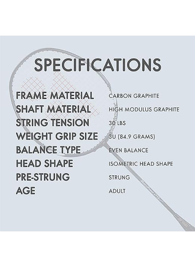 Yonex Muscle Power 29 Carbon Graphite Strung Badminton Racquet  G4 , 85-92 grams - Image 5
