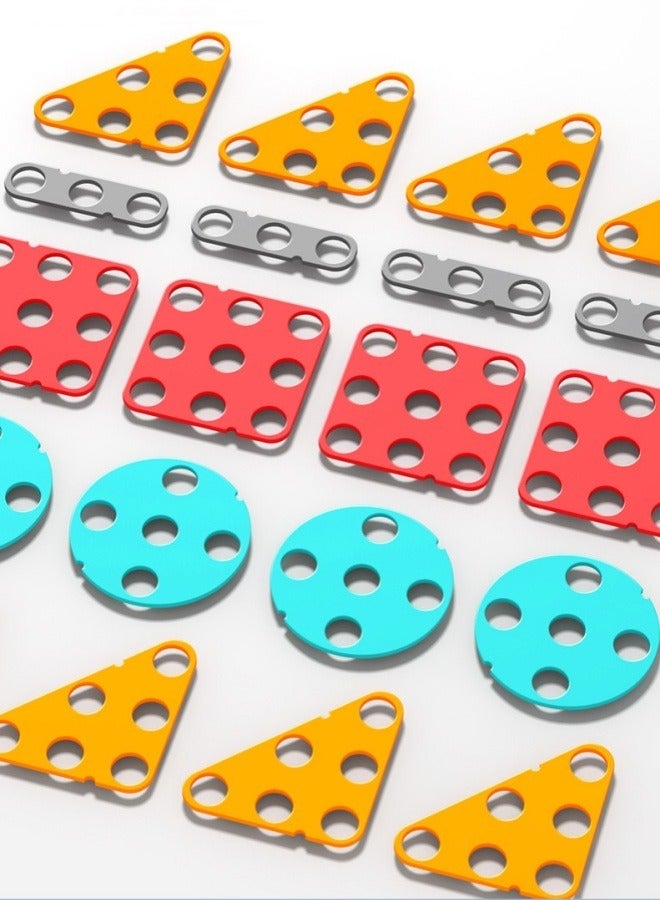 Loquat Screw Twist Toys, Building Blocks Toys, Diy Learning Building Toy Set, Electric Drill Children Diy Simulation Repair Disassembly Tool Box, Learning Toy Building Engineering Building Block Set With T - Image 5