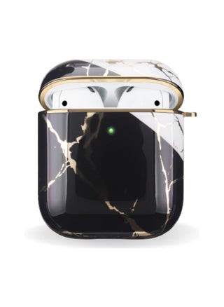 AirPods Case Cover Electroplated TPU Design, KeyChain Option, Wireless Charging Support, Shockproof Protective, Compatible with Apple Airpod Case Gen 2 1 (Premium Electroplated Black) - pzsku/ZF06DFEC247DCE4D4835DZ/45/_/1708212217/9c7966df-0951-4208-988d-c4952fd62f77