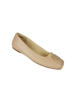 Michelle Morgan 092-2691 Michelle Morgan Ladies Flat Casual Shoes 219RA015 Nude  - Image 3