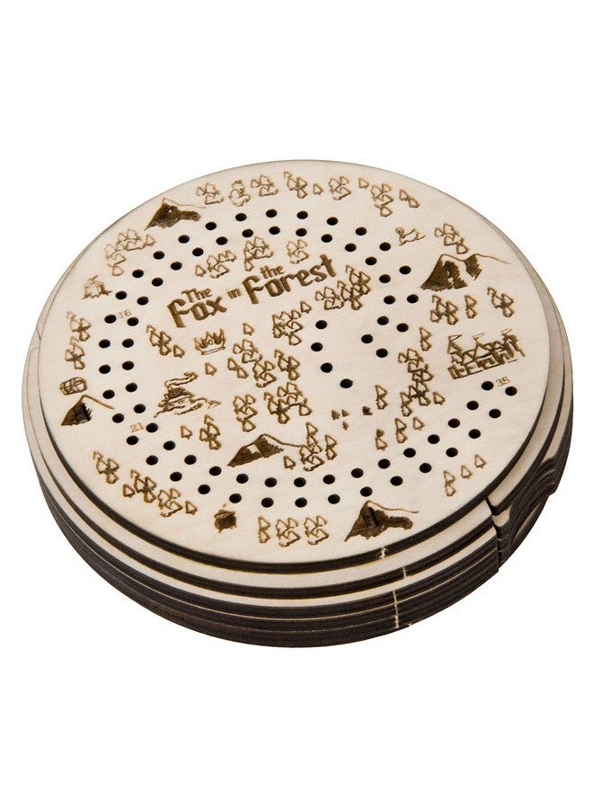 The Broken Token Travel The Fox in The Forest - Portable Wooden Game Accessory Compatible with The Fox in The Forest by Renegade Game Studios - Image 2