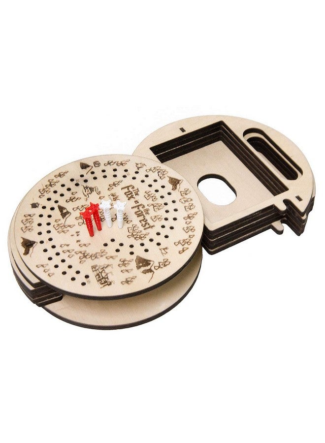 The Broken Token Travel The Fox in The Forest - Portable Wooden Game Accessory Compatible with The Fox in The Forest by Renegade Game Studios - Image 3