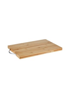 Rahalife Bamboo Cutting Board 36x26cm – Eco-Friendly Wooden Chopping Board with Handle for Kitchen Use  - Image 3