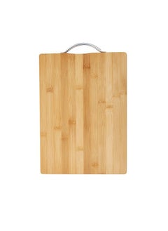 Rahalife Bamboo Cutting Board 36x26cm – Eco-Friendly Wooden Chopping Board with Handle for Kitchen Use  - Image 1