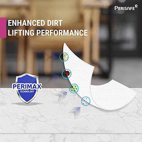 PERISAFE Kitchen Cleaning & Appliance Degreasing Wet Wipes-Combo Pack (80 Wipes each) | Enhanced Dirt Lifting Performance | Formulated with Perimax Technology | Large & Thick Wipe| Kills 99.9% of germs - Image 2