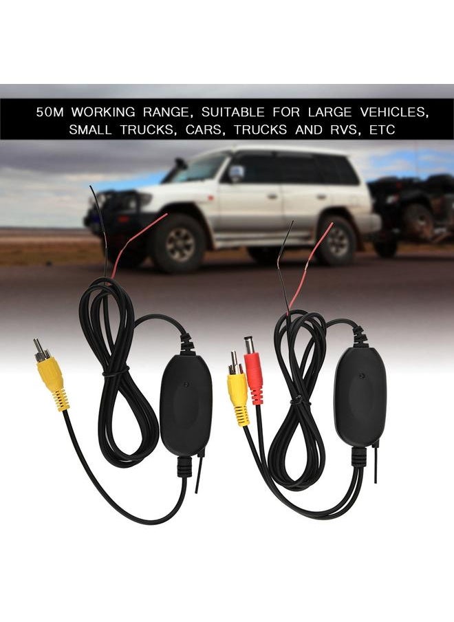 Thoraya Wireless Video Transmitter Receiver 2.4G Car Camera Wireless Module Car DVD AV Interface  - Image 3