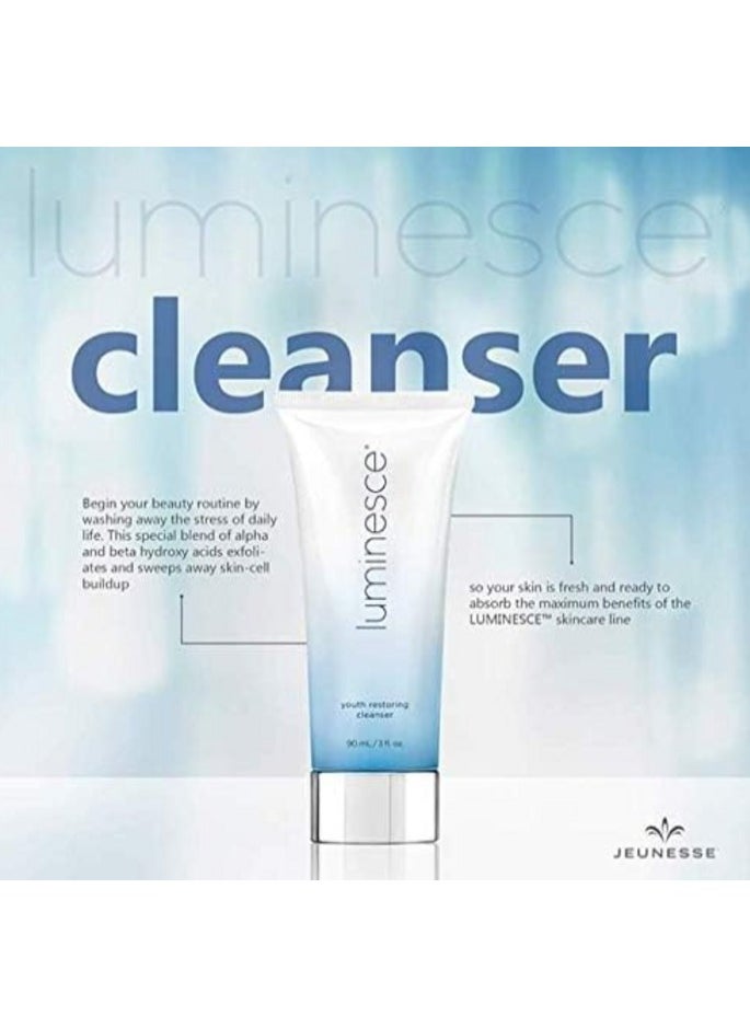 Jeunesse Global - Luminesce Youth Restoring Cleanser Smoothing Cleanser | Face Normal, Dry and Rough Skin Niacinamide| - Image 1