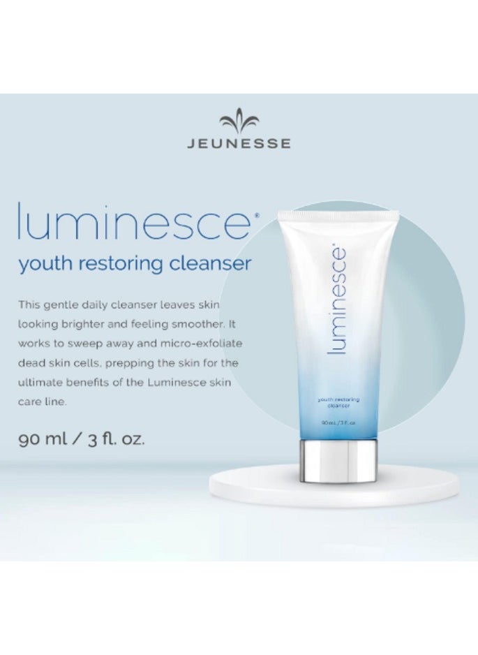 Jeunesse Global - Luminesce Youth Restoring Cleanser Smoothing Cleanser | Face Normal, Dry and Rough Skin Niacinamide| - Image 1