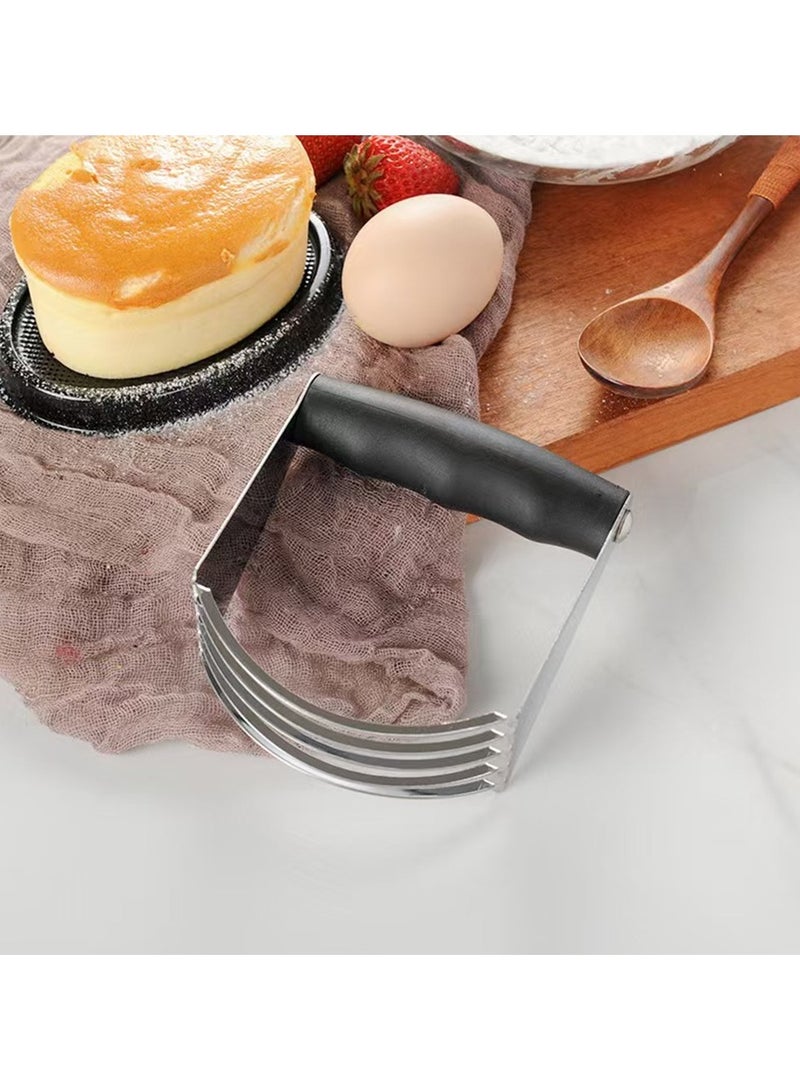 1Pc Dough Blender Pastry Cutter with Heavy Duty Stainless Steel Blades Multi-Purpose Dough Blender Mixer  - Image 5