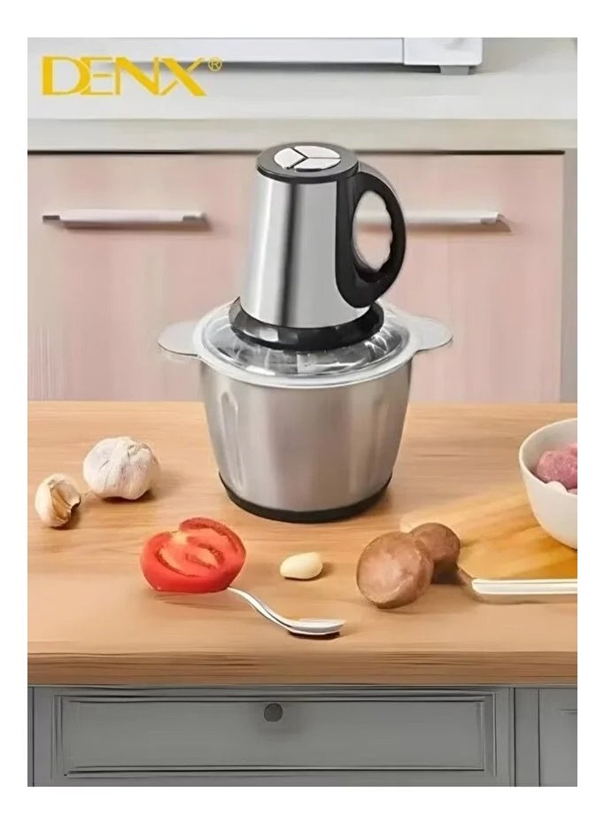 Denx 3L Meat and Vegetable Grinder DX3206 - Image 2
