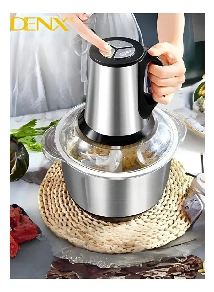 Denx 3L Meat and Vegetable Grinder DX3206 - Image 3