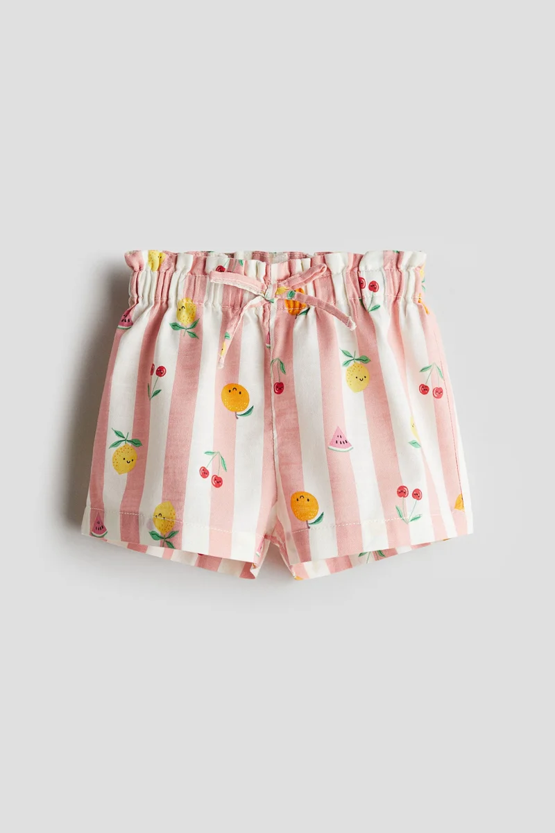 اتش اند ام Paper bag shorts