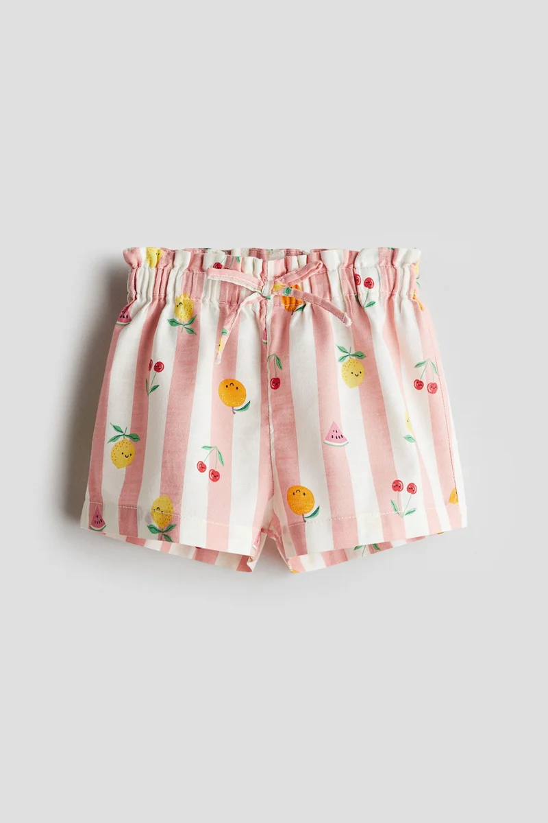 اتش اند ام Paper bag shorts