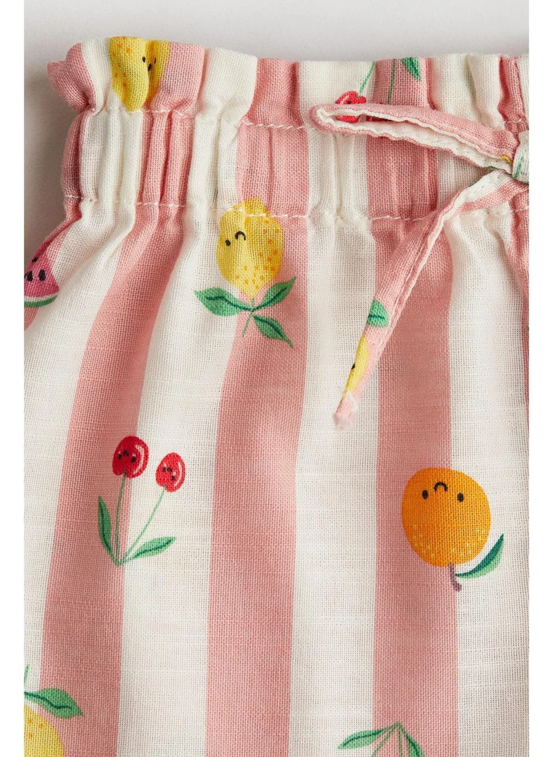 اتش اند ام Paper bag shorts