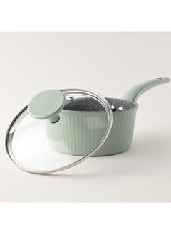 ALBERTO Alberto Sauce Pan Green Granite 16 cm  - Image 1