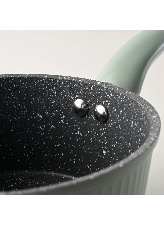 ALBERTO Alberto Sauce Pan Green Granite 16 cm  - Image 3