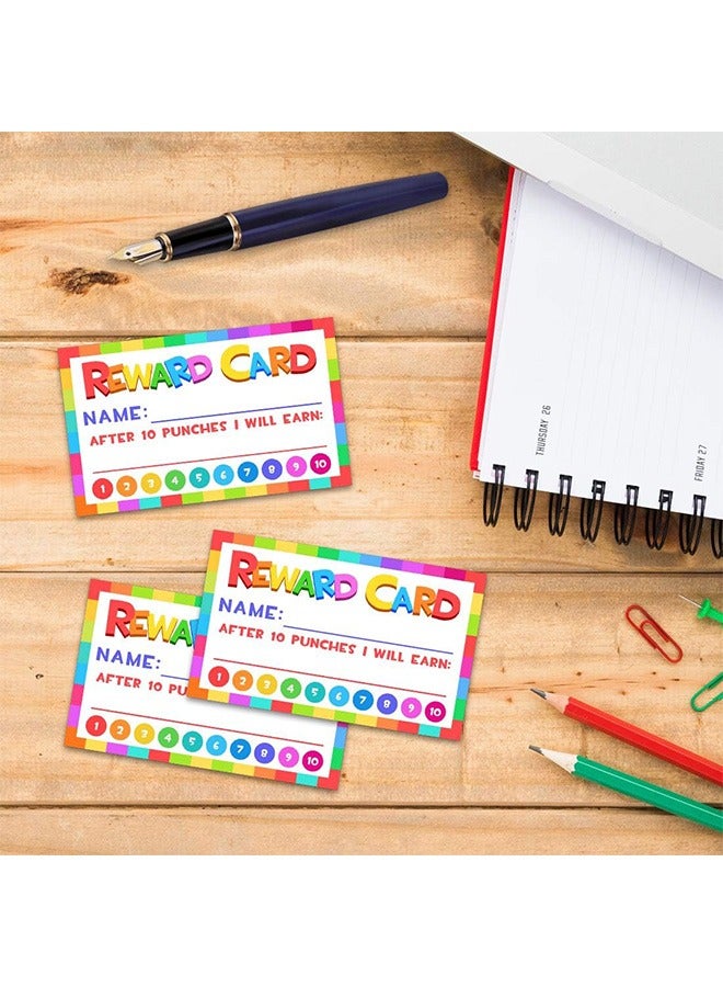 Arabest 100 Pcs Reward Punch Cards, Best Behavior Chart, Homeschool Classroom Motivated Supplies - Image 5