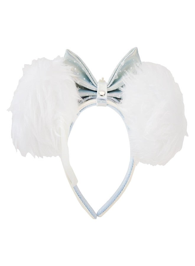 Loungefly Disney Mickey and Friends Winter Wonderland AOP Mini Backpack with Headband - Image 4