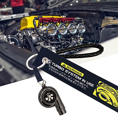 Rilo Kaoer Nos Turbo Keychain - Auto Parts Metal Key Chain With JDM Tag - Image 5