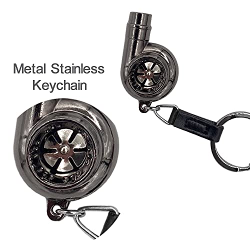 Rilo Kaoer Nos Turbo Keychain - Auto Parts Metal Key Chain With JDM Tag - Image 3