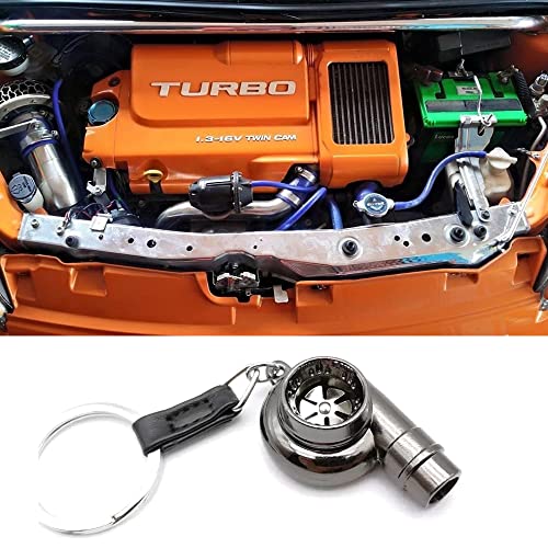 Rilo Kaoer Nos Turbo Keychain - Auto Parts Metal Key Chain With JDM Tag - Image 4
