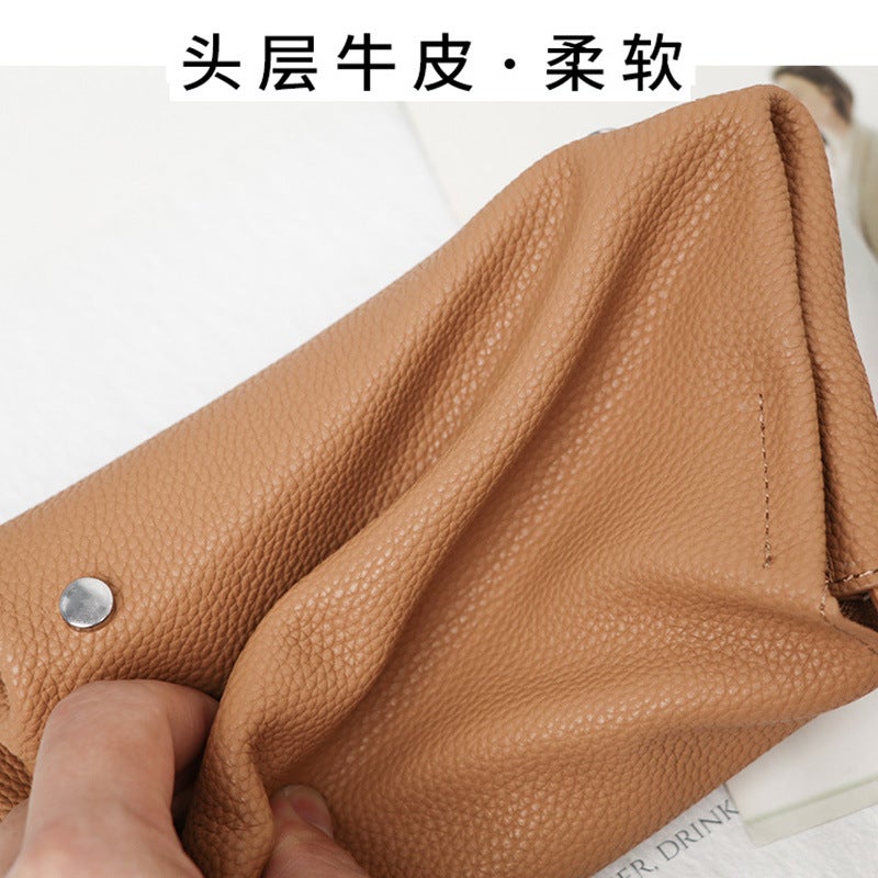 Crossbody Bag Women'S Bag Trendy High-End Fashion Mini Exquisite Genuine Leather Soft Leather Small Bag For Women - Image 4