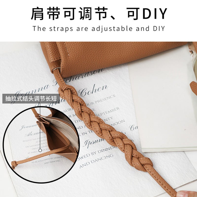 Crossbody Bag Women'S Bag Trendy High-End Fashion Mini Exquisite Genuine Leather Soft Leather Small Bag For Women - Image 3