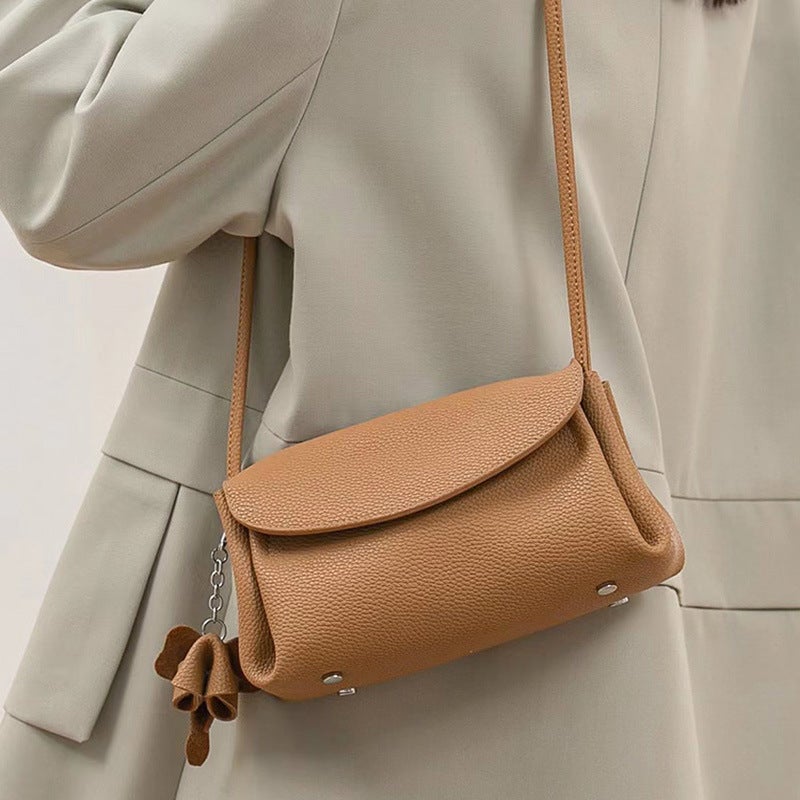 Crossbody Bag Women'S Bag Trendy High-End Fashion Mini Exquisite Genuine Leather Soft Leather Small Bag For Women - Image 2